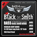 BLACKSMITH Electric Bass 4 String Set,  Nano Carbon Coated - Regular Light 45-100 - AMERICAN RECORDER TECHNOLOGIES, INC.