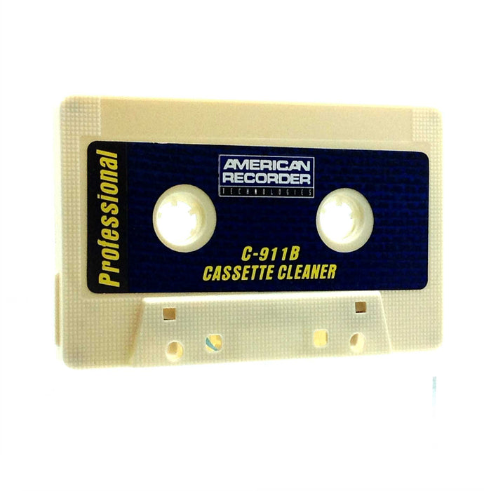 AMERICAN RECORDER Cassette Cleaner for Audio Cassette Recorders - NO FLUID - AMERICAN RECORDER TECHNOLOGIES, INC.