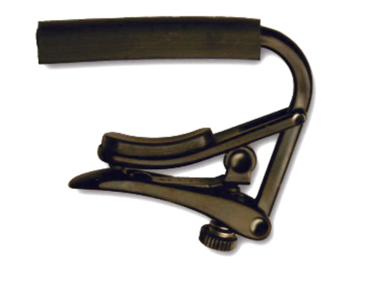 SHUBB Standard Capo - Black Chrome Finish - AMERICAN RECORDER TECHNOLOGIES, INC.