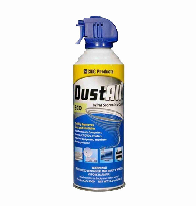 CAIG LABS DustAll  Dust and Particle Remover Aerosol - 10 oz (284g) - AMERICAN RECORDER TECHNOLOGIES, INC.