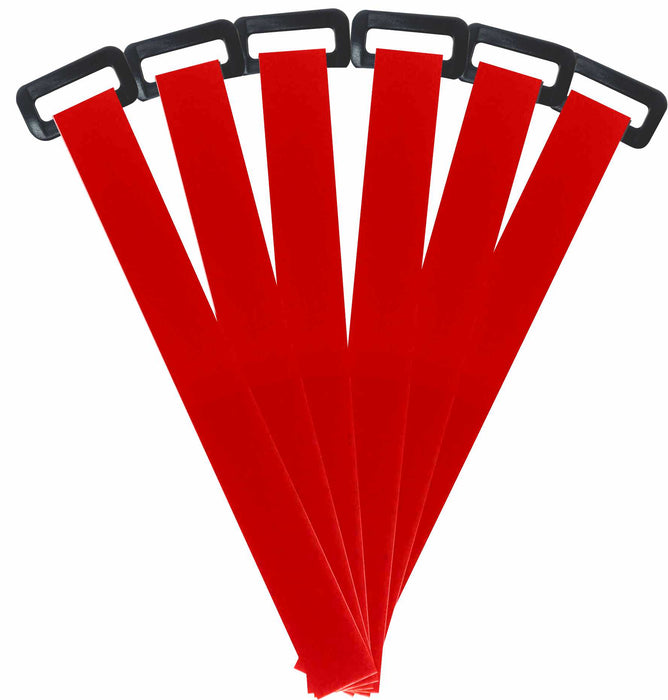 REGRIP 8" Cinch Style Reusable Cable Straps - 6 Pack - AMERICAN RECORDER TECHNOLOGIES, INC.