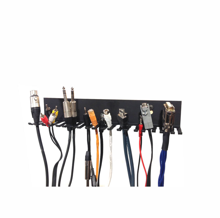 Wall Mount Cable Organizer Rack AMERICAN RECORDER TECHNOLOGIES INC