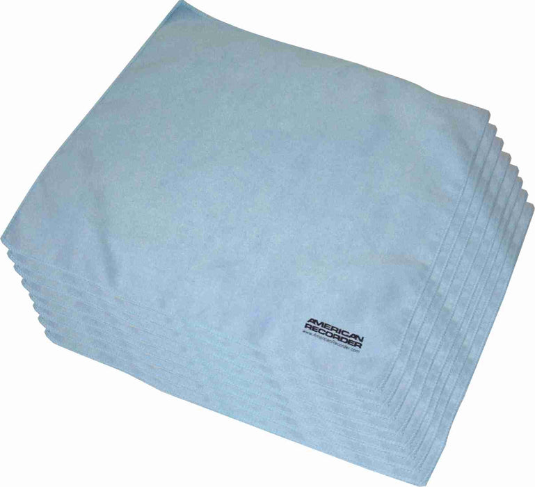 POWERCLEAN - Optikal Kleener - 11" x12" Microfiber Cloth - 20 Pack - AMERICAN RECORDER TECHNOLOGIES, INC.