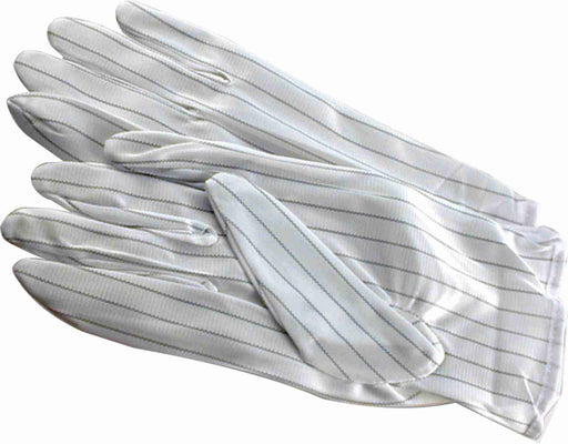 POWERCLEAN - White Cleanroom ESD Anti-Static, Lint Free Gloves - AMERICAN RECORDER TECHNOLOGIES, INC.