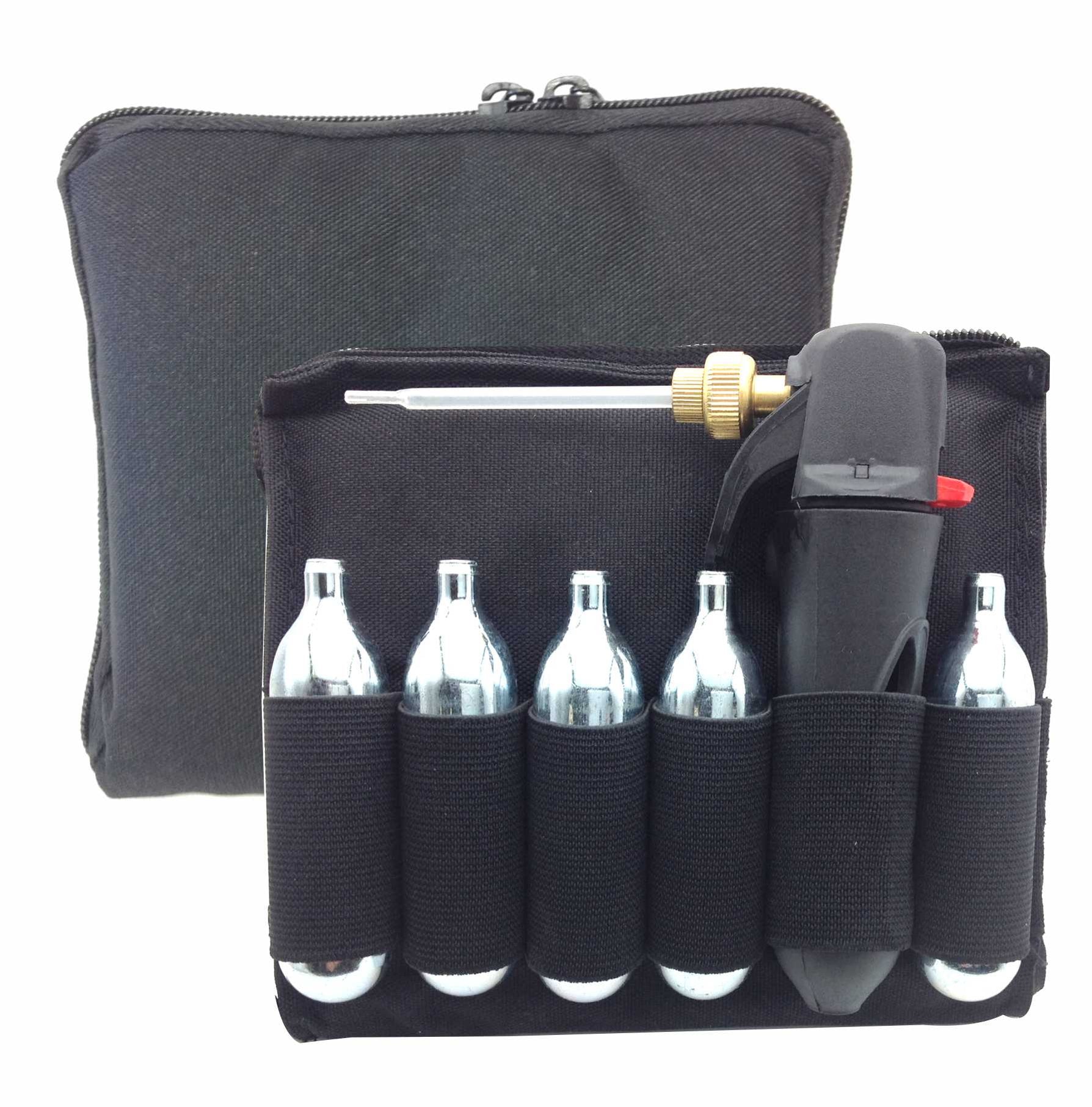 EcoFriendly CO2 MINI Carbon Dioxide Gas Duster Kit with Nylon Travel