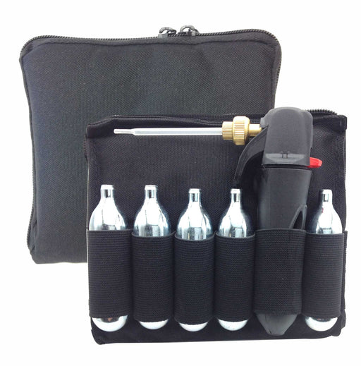 Eco-Friendly CO2 MINI Carbon Dioxide Gas Duster Kit with Nylon Travel Case - AMERICAN RECORDER TECHNOLOGIES, INC.