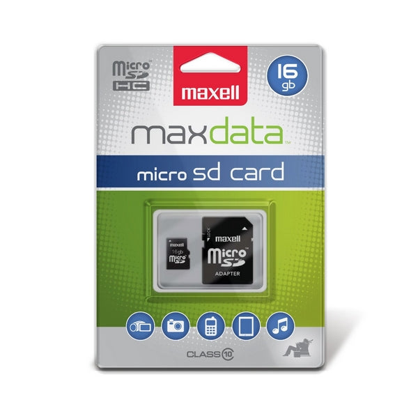 micro sd card grades Maxell 16 GB Class 10 microSDHC