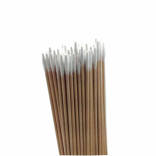 AMERICAN RECORDER Pointed Tip Cotton Swabs - bag of 100 - AMERICAN RECORDER TECHNOLOGIES, INC.