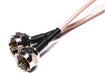 75 ohm Coaxial Cable with F connectors - 2 foot - AMERICAN RECORDER TECHNOLOGIES, INC.