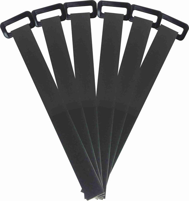 12" Cinch Style Reusable Cable Straps - 6 Pack - AMERICAN RECORDER TECHNOLOGIES, INC.