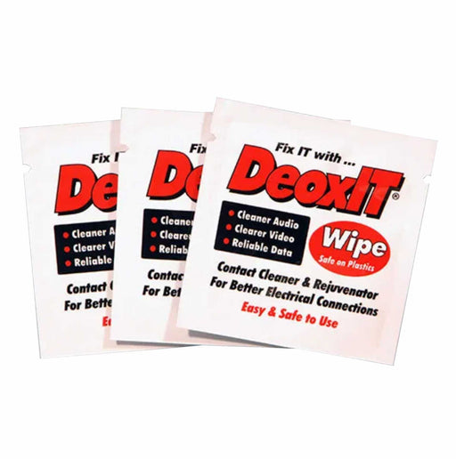 CAIG LABS DeoxIT D-Series Wipes, 100%, 3 Pack - AMERICAN RECORDER TECHNOLOGIES, INC.