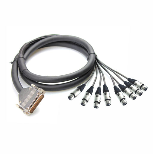 DB25 to 8 Channel XLR Female Analog Audio Cable - AMERICAN RECORDER TECHNOLOGIES, INC.