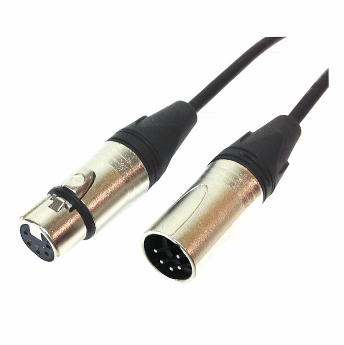 5 Pin, 3 Conductor DMX Cable