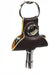 Leather Key Chain with Heavy Duty Drum Key - AMERICAN RECORDER TECHNOLOGIES, INC.