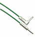 BLACK/NEON GREEN Designer Series Guitar Cables - 1/4" Straight to Right Angle - AMERICAN RECORDER TECHNOLOGIES, INC.