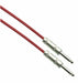 BLACK/NEON RED Designer Series Guitar Cables - 1/4" Straight to Straight - AMERICAN RECORDER TECHNOLOGIES, INC.