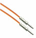 NEON ORANGE Designer Series Guitar Cables - 1/4" Straight to Straight - AMERICAN RECORDER TECHNOLOGIES, INC.