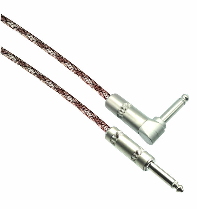 SNAKE Designer Series Guitar Cables - 1/4" Straight to Right Angle - AMERICAN RECORDER TECHNOLOGIES, INC.