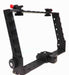 DSLR Photo/Video Bracket With Handles 12 Shoe Mounts - AMERICAN RECORDER TECHNOLOGIES, INC.