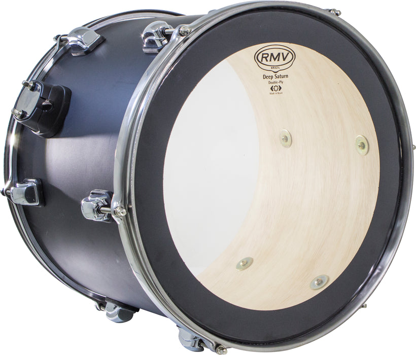 RMV Dual-Layer Deep Saturn Drum Head with Dampening Ring - 12" - AMERICAN RECORDER TECHNOLOGIES, INC.