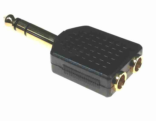 AMERICAN RECORDER 1/4" TRS (male) to dual 1/4" (female) - AMERICAN RECORDER TECHNOLOGIES, INC.