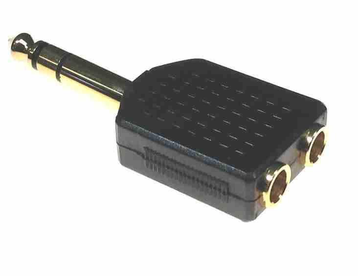 1/4" TRS (male) to dual 1/4" (female) - AMERICAN RECORDER TECHNOLOGIES, INC.
