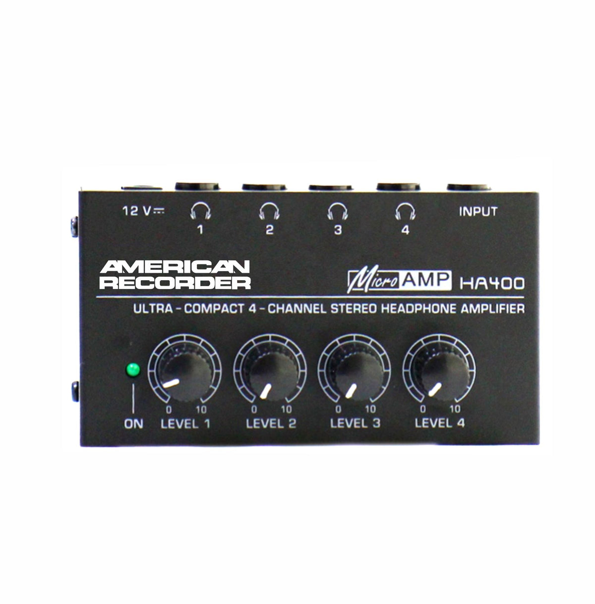 AMERICAN RECORDER 4 Channel, Battery Powered Mini Mixer — AMERICAN RECORDER  TECHNOLOGIES, INC.