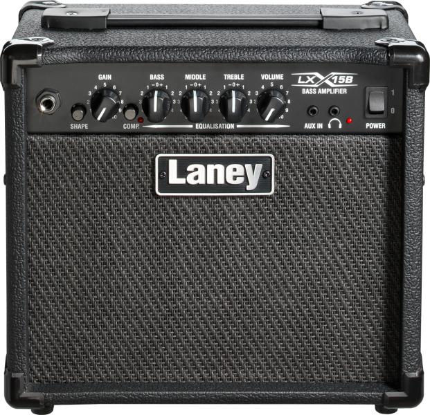 LANEY LX15 15 Watt Solid-State Combo Guitar Amp - AMERICAN RECORDER TECHNOLOGIES, INC.
