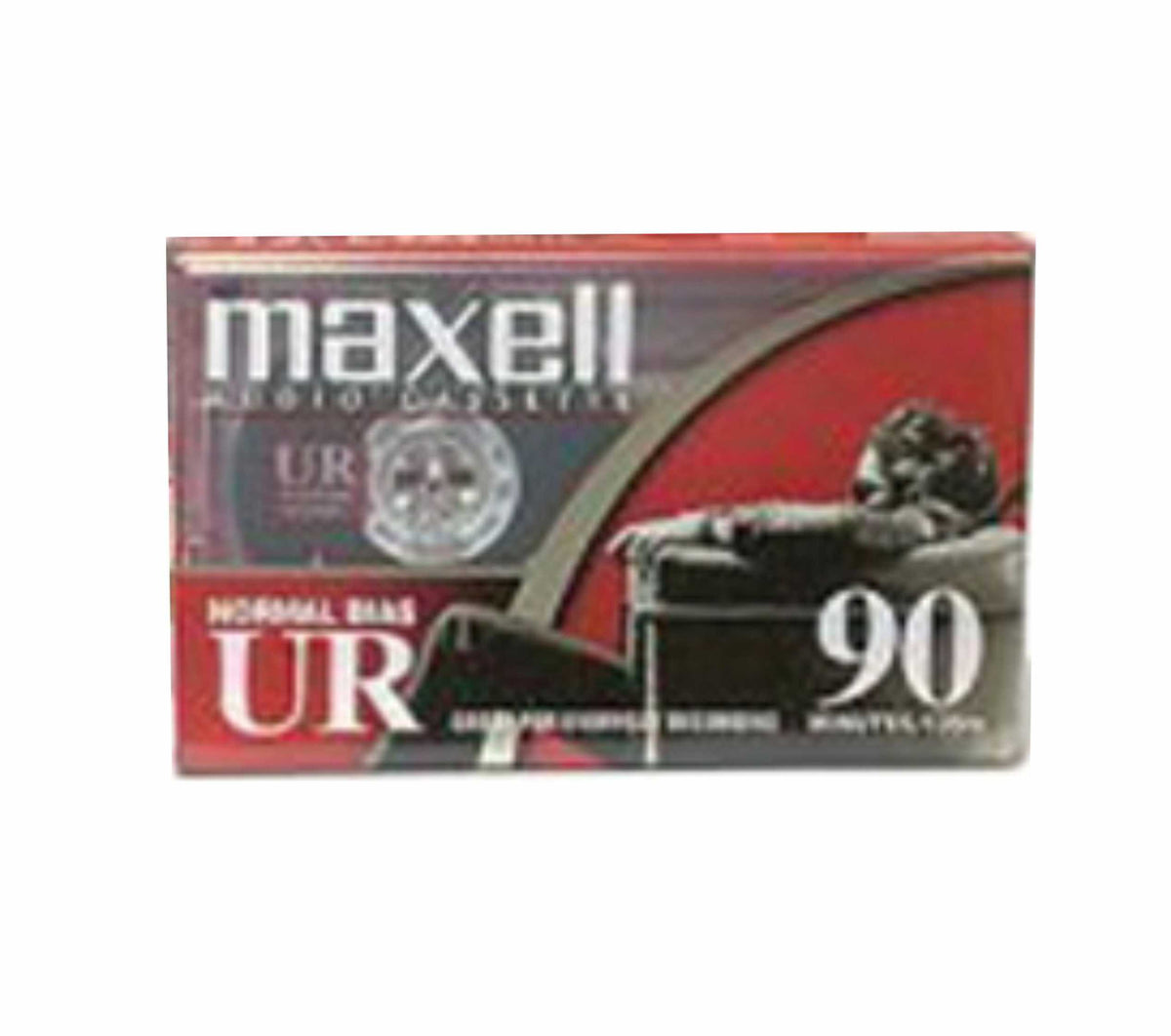 MAXELL 90 Minute Audio Cassette Tape — AMERICAN