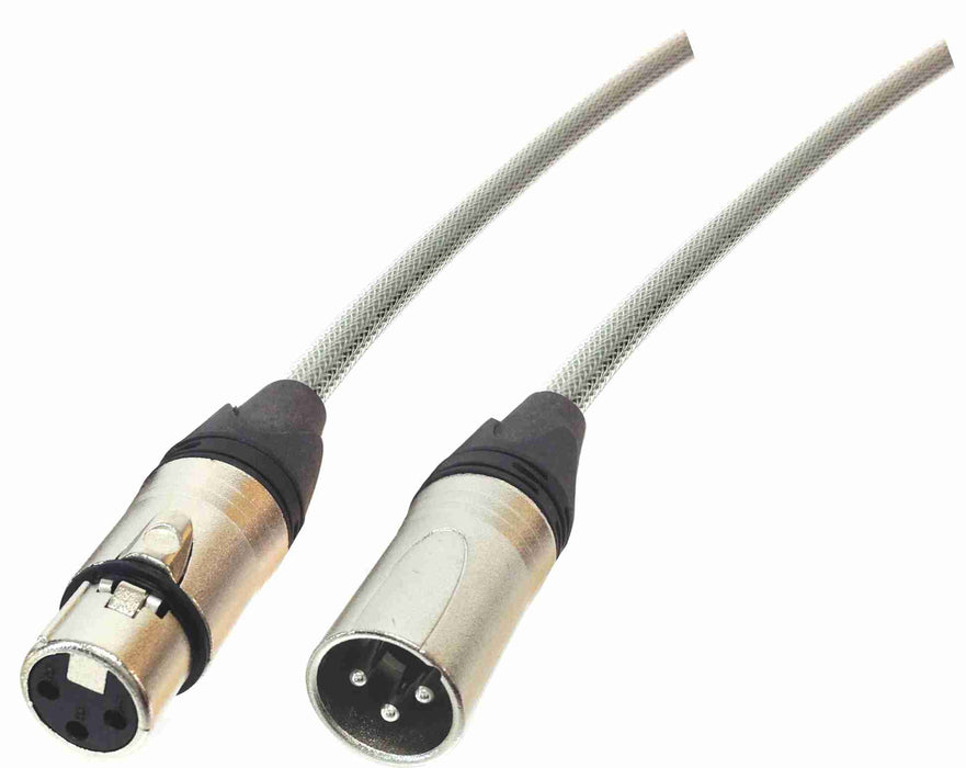 AMERICAN RECORDER Quad XLR Microphone Cable with Tough Nylon Sleeve - AMERICAN RECORDER TECHNOLOGIES, INC.