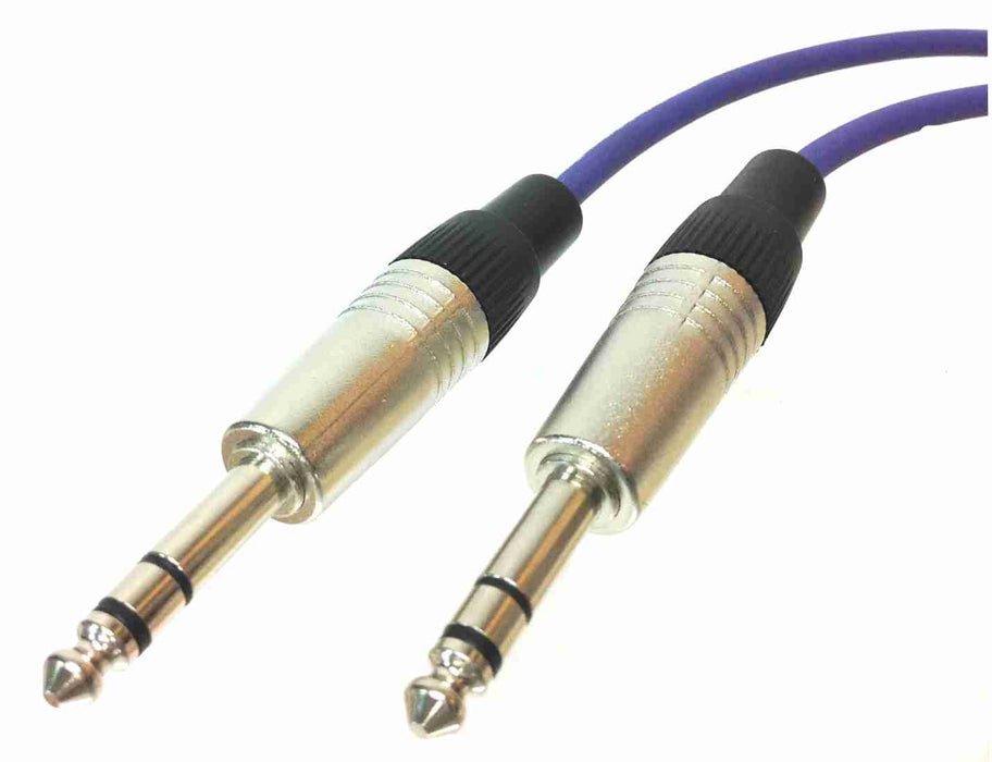 QUAD Microphone Cable with 1/4" TRS Male to 1/4" TRS Male Connectors - AMERICAN RECORDER TECHNOLOGIES, INC.