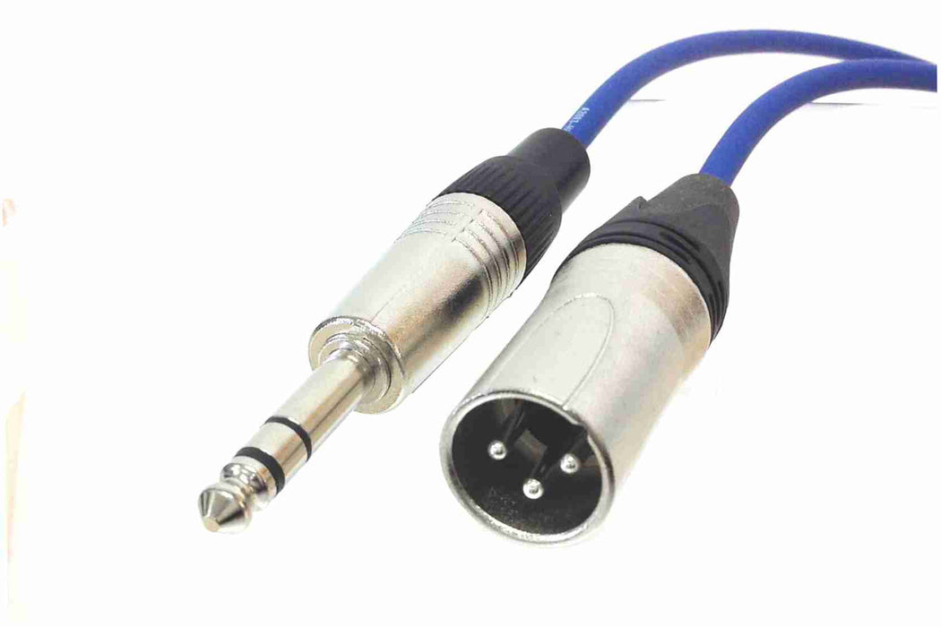 XLR Quad Microphone Cable with XLR Male to 1/4" TRS Male Connectors - AMERICAN RECORDER TECHNOLOGIES, INC.