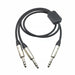 PRO Series Y Cable - TRS Male to Dual TRS Male - AMERICAN RECORDER TECHNOLOGIES, INC.