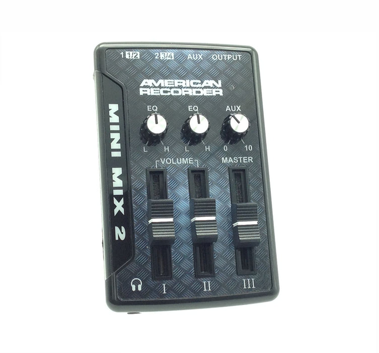 AMERICAN RECORDER Audio Mixer with USB Interface - AMERICAN RECORDER TECHNOLOGIES, INC.