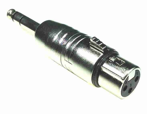 AMERICAN RECORDER XLR (female) to TRS (male) Audio Adapter- Balanced - AMERICAN RECORDER TECHNOLOGIES, INC.