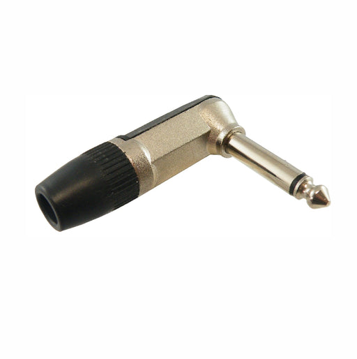 AMERICAN RECORDER Solder Type Right Angle 1/4" TS Connector - 2 conductor - AMERICAN RECORDER TECHNOLOGIES, INC.