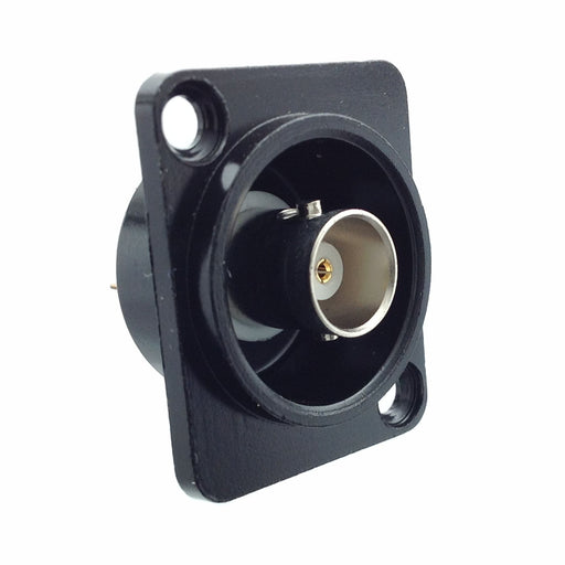 AMERICAN RECORDER Solder Type BNC Female D Type Chassis Panel Mount - AMERICAN RECORDER TECHNOLOGIES, INC.