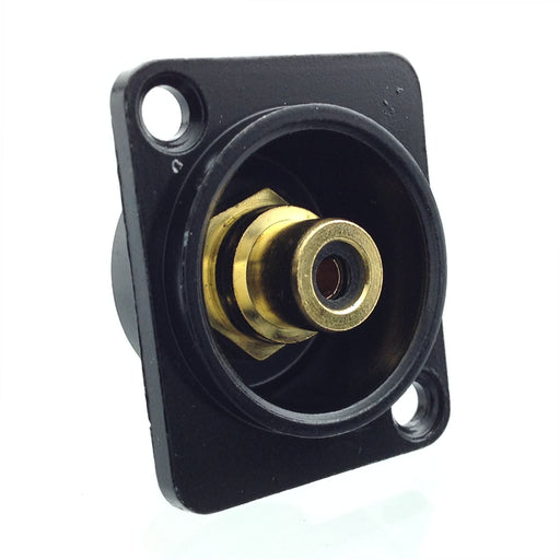 AMERICAN RECORDER Solder Type RCA Female D Type Chassis Panel Mount - AMERICAN RECORDER TECHNOLOGIES, INC.