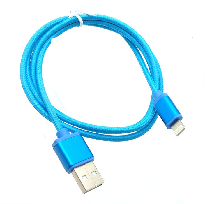 Nylon Braided Lightning Cable - 3 feet - AMERICAN RECORDER TECHNOLOGIES, INC.