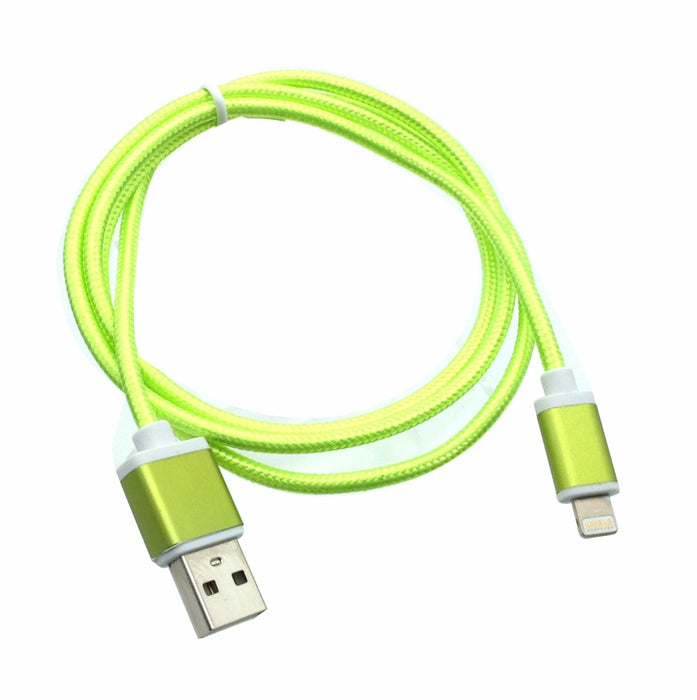 Nylon Braided Lightning Cable - 3 feet - AMERICAN RECORDER TECHNOLOGIES, INC.