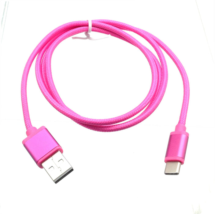 USB-C Nylon Braided Cable - 3 feet - AMERICAN RECORDER TECHNOLOGIES, INC.