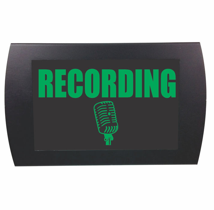 AMERICAN RECORDER - "RECORDING" LED Lighted Sign - AMERICAN RECORDER TECHNOLOGIES, INC.