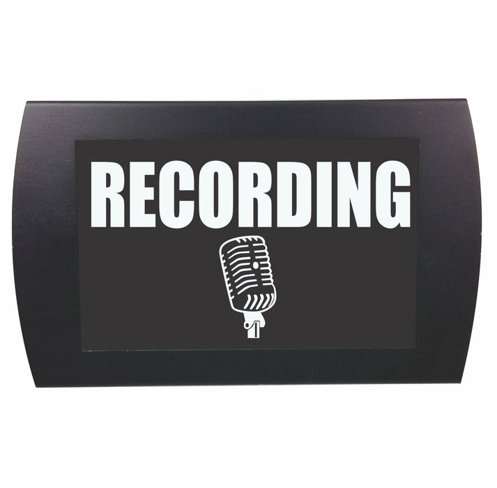 AMERICAN RECORDER - "RECORDING" LED Lighted Sign - AMERICAN RECORDER TECHNOLOGIES, INC.