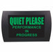 AMERICAN RECORDER - "QUIET PLEASE Performance in Progress" LED Lighted Sign - AMERICAN RECORDER TECHNOLOGIES, INC.