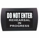 AMERICAN RECORDER - "DO NOT ENTER Rehearsal in Progress" LED Lighted Sign - AMERICAN RECORDER TECHNOLOGIES, INC.