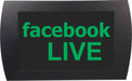 AMERICAN RECORDER - "FACEBOOK LIVE" LED Lighted Sign - AMERICAN RECORDER TECHNOLOGIES, INC.