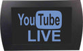 AMERICAN RECORDER - "YOU TUBE LIVE" LED Lighted Sign - AMERICAN RECORDER TECHNOLOGIES, INC.