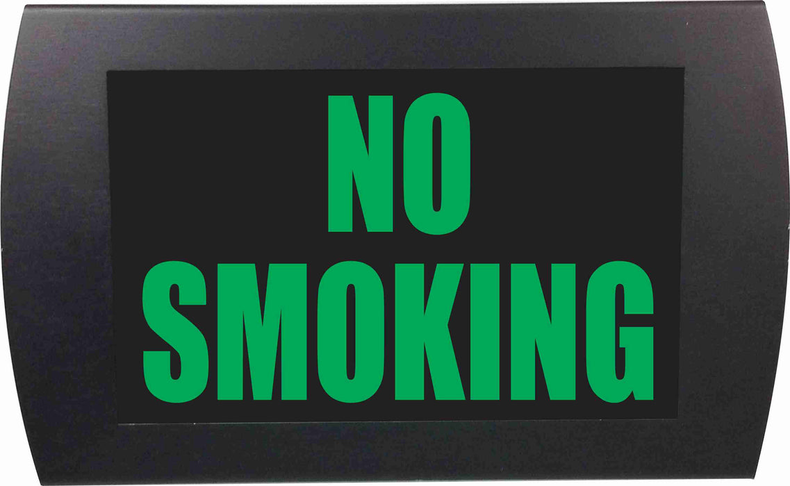 AMERICAN RECORDER - "NO SMOKING" LED Lighted Sign - AMERICAN RECORDER TECHNOLOGIES, INC.