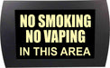 AMERICAN RECORDER - "NO SMOKING/NO VAPING" LED Lighted Sign - AMERICAN RECORDER TECHNOLOGIES, INC.