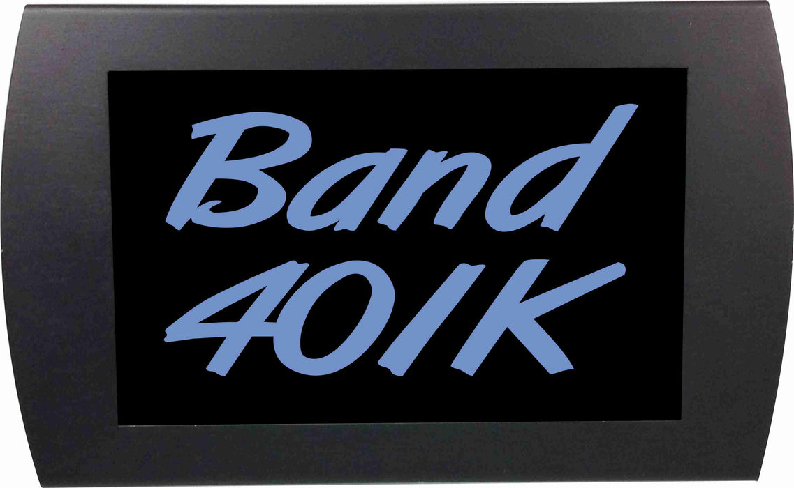 AMERICAN RECORDER - "Band 401K" LED Lighted Sign with Pole Clamp Kit - AMERICAN RECORDER TECHNOLOGIES, INC.